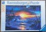 Image of the puzzle 5000, Ravensburger, Daybreak, Christian Riese Lassen, Factory Sealed, Picture of the box