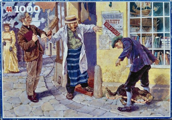 Image of the puzzle 1000, Jumbo, Daylight Robbery, by David Wormersley, Complete, Picture of the box