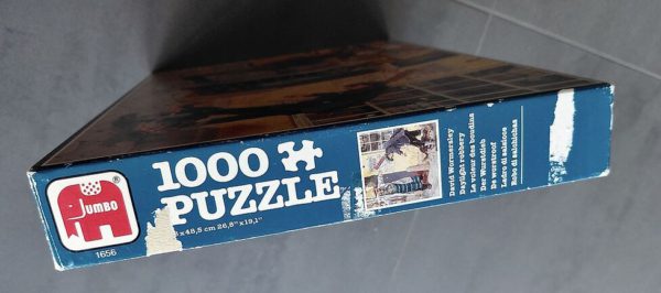 Image of the puzzle 1000, Jumbo, Daylight Robbery, by David Wormersley, Complete, Picture of the box