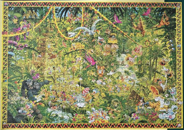 Image of the puzzle 4000, Heye, Amazonas, by Michael Ryba, Complete, Picture of the puzzle