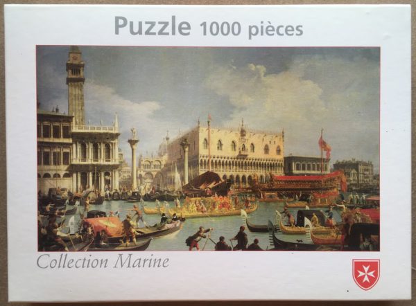 Image of the puzzle 1000, OHFOM, Le Retour du Bucentaure, le Jour de l'Ascension, by Canaletto, Sealed Bag, Picture of the box