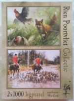 Image of the puzzle 2x1000, PTZ, Rien Poortvliet Collectie, Sealed Bag, Picture of the box