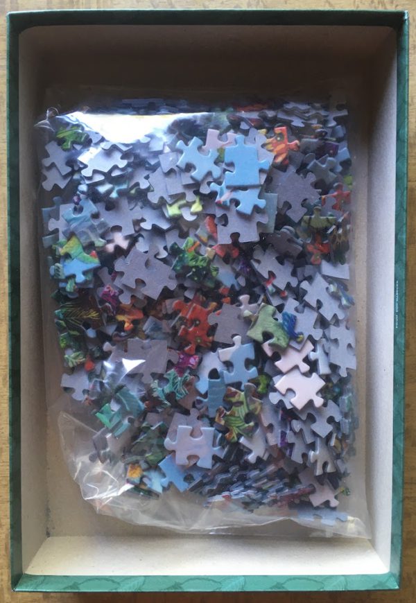 Image of the puzzle 500, Heye, Plant Paradise, by Marie Amalia Bartolini, Complete, Picture of the bag