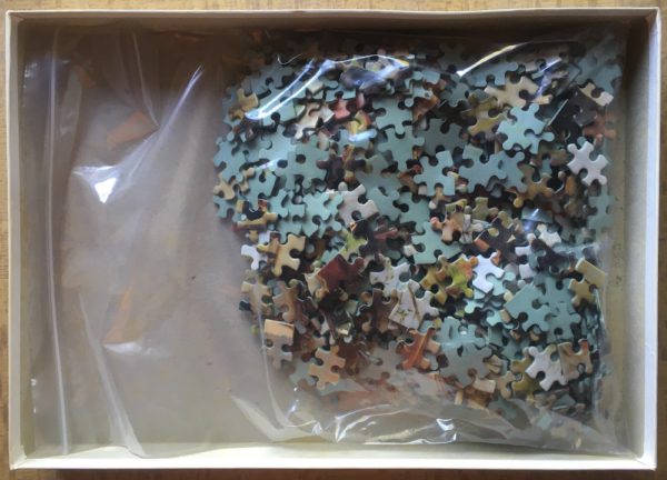 Image of the puzzle 500, Falcon, Silks and Satins at the Wedding Dance, by Federico Andreotti, Complete, Picture of the bag