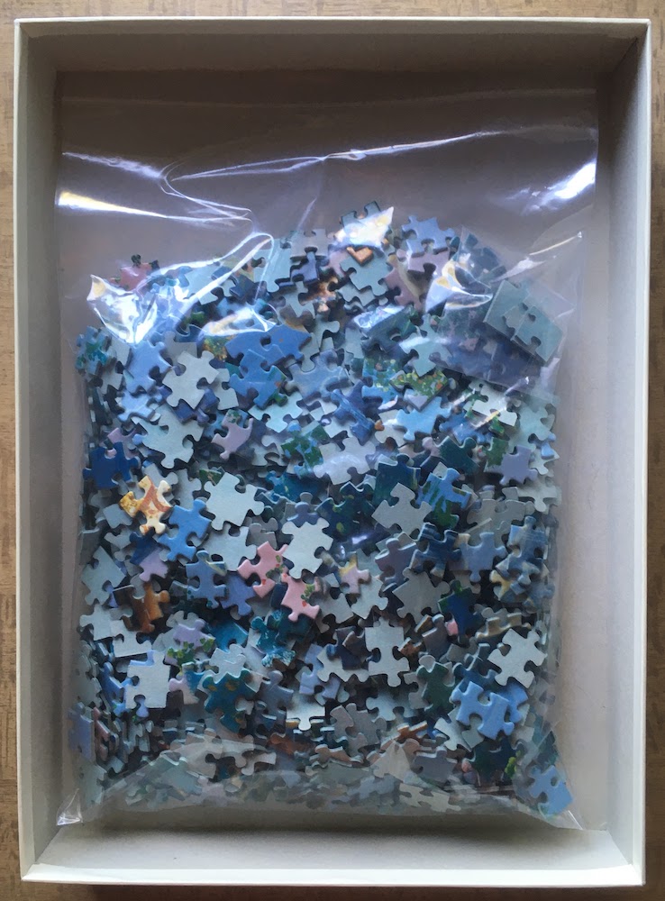 1000, Ravensburger, Magical Encounter, by Jim Warren, Complete, 2025-08-29 Image of the puzzle 1000, Ravensburger, Magical Encounter, by Jim Warren, Complete, Picture of the bag