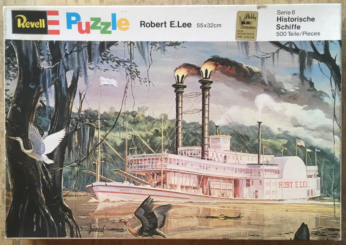 500, Revell, Robert E. Lee, Complete, 2025-05-15 Image of the puzzle 500, Revell, Robert E. Lee, Complete, Picture of the box