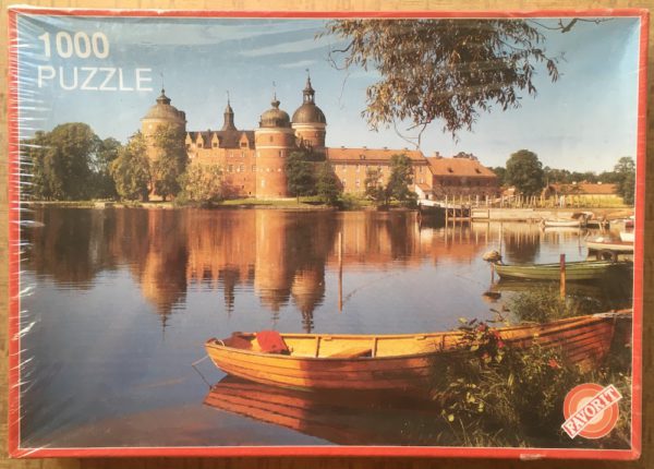 Image of the puzzle 1000, PTZ, Gripsholm, Sweden, Factory Sealed, Picture of the box