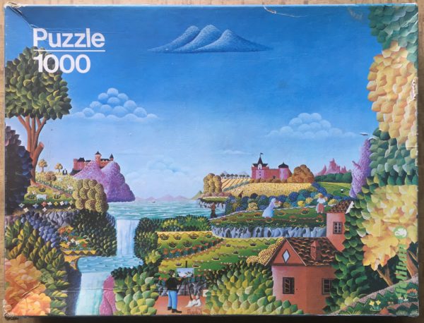 Image of the puzzle IMG_80501000, Pelikan, Naïve Art 1, Francesco Maiolo, Complete, Picture of the box