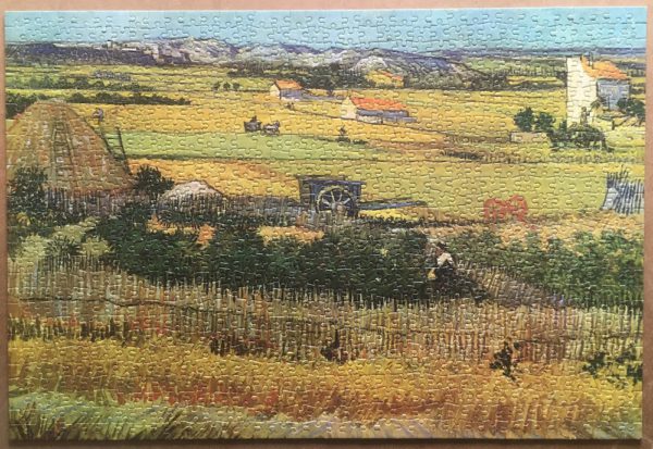 Image of the puzzle 1000, Arrow, Market Gardens, Vincent van Gogh, Complete, Picture of the puzzle