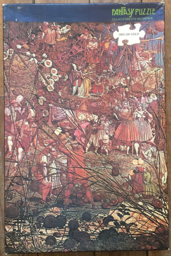Image of the puzzle 1000, International Team, Fantasy Puzzle, Dulac/Foresta Incantata, by Edmund Dulac, Complete, Picture of the box