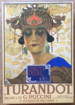 Image of the puzzle 500, International Team, Liberty Puzzle, Turandot, by Leopoldo Metlicovitz, Complete, Picture of the box