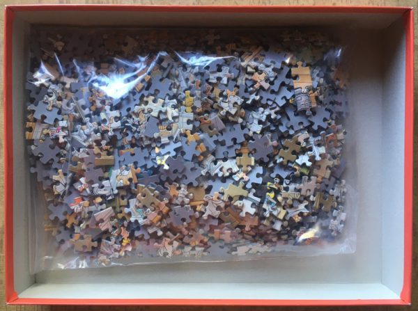 Image of the puzzle 1000, Jumbo, The Kitchen, Jan van Haasteren, Complete, Picture of the bag