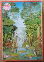 Image of the puzzle 1500, WHSmith, Amazon Rain Forest, by Peter Le Vasseur, Complete, Picture of the box
