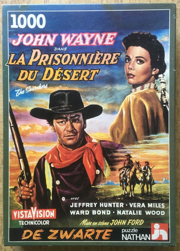 Image of the puzzle 1000, Nathan, The Searchers (Movie Poster), Complete, Picture of the box