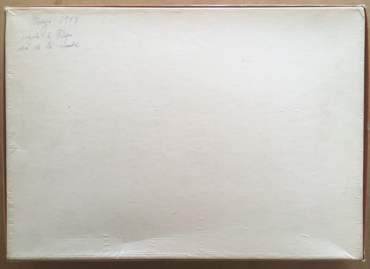 Image of the puzzle 1000, Arrow, Achilles Discovered by Ulysses and Lycomedes, by Peter Paul Rubens, Complete, Picture of the back