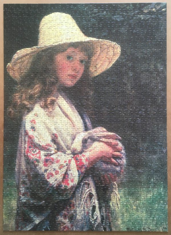 Image of the puzzle 1000, King, Su Favorito, by Frederick Samuel Beaumont, Complete, Picture of the puzzle