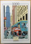 Image of the puzzle 1000, Nathan, Tintin in America, Hergé, Complete, Picture of the box