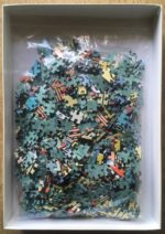 Image of the puzzle 1000, Nathan, Tintin in America, Hergé, Complete, Picture of the bag