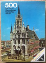 Image of the puzzle 500, Ravensburger, Gouda Town Hall, Complete, Picture of the box