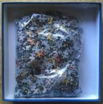 Image of the puzzle 1000, Gibsons, Keeping Out the Cold, by Michael Herring, Complete, Picture of the bag