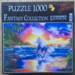 Image of the puzzle 1000, Clementoni, Free Spirit, by Christian Riese Lassen, Factory Sealed, Picture of the box