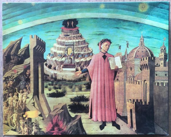 Image of the puzzle 500, Waddington, Dante and his Poem, by Domenico di Michelino, Complete, Picture of the box