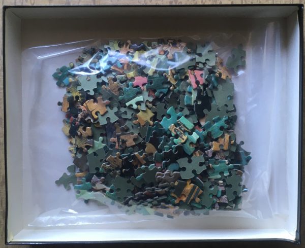 Image of the puzzle 500, Waddington, Dante and his Poem, by Domenico di Michelino, Complete, Picture of the bag