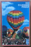 Image of the puzzle 500, F.X. Schmid, Balloon Start, by Steve Vidler, Complete, Picture of the box