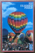Image of the puzzle 500, F.X. Schmid, Balloon Start, by Steve Vidler, Complete, Picture of the box