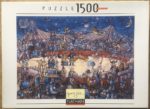 Image of the puzzle 1500, Nathan, Circus, Gabor Szittya, Complete, Picture of the box