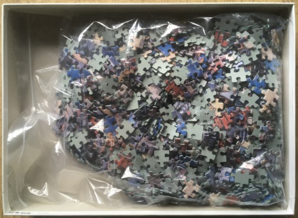 Image of the puzzle 1500, Nathan, Circus, Gabor Szittya, Complete, Picture of the bag