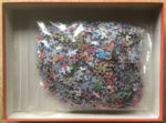 Image of the puzzle 1000, Jumbo, The Flower Parade, by Jan van Haasterern, Complete, Picture of the bag