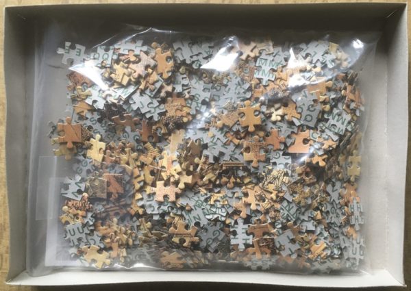 Image of the puzzle 1000, Hito, Along the River during Qingming Festival, by Zhang Zeduan, Complete, Picture of the bag