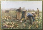 Image of the puzzle 1000, Mudel, Beet Harvest, by Emile Claus, Factory Sealed, Picture of the box