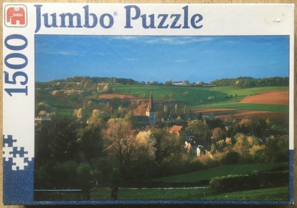 Image of the puzzle 1500, Jumbo, Limburg, Holland, by Frans Lemmens, Factory Sealed, Picture of the box