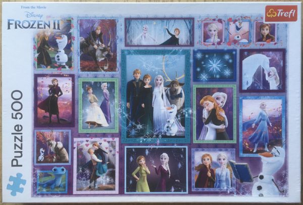 Image of the puzzle 500, Trefl, Magic Gallery, Complete, Picture of the box
