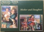 Image of the puzzle 2x500, Jumbo, Mother and Daughter, by Frederick Sands Brunner, Incomplete, Picture of the box