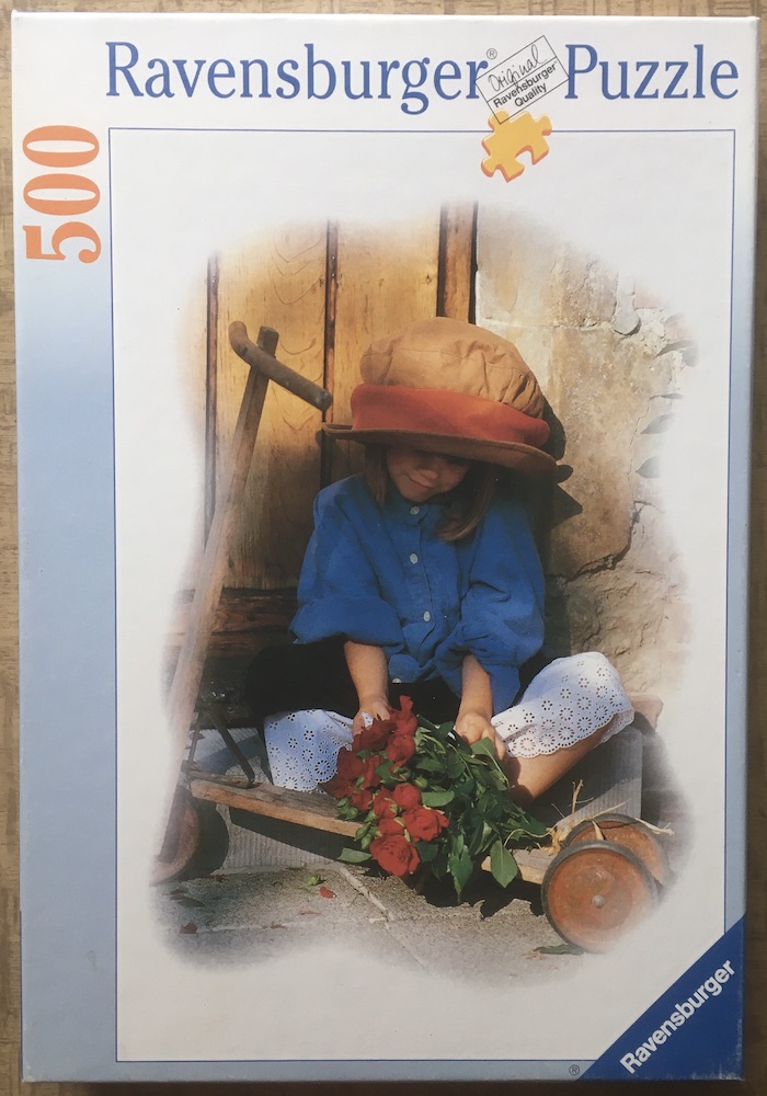 500, Ravensburger, Valentine, Complete, 2025-05-12 Image of the puzzle 500, Ravensburger, Valentine, Complete, Picture of the box