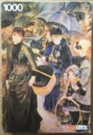 Image of the puzzle 1000, Hestair, Les Parapluies, by Pierre-Auguste Renoir, Incomplete, Picture of the box