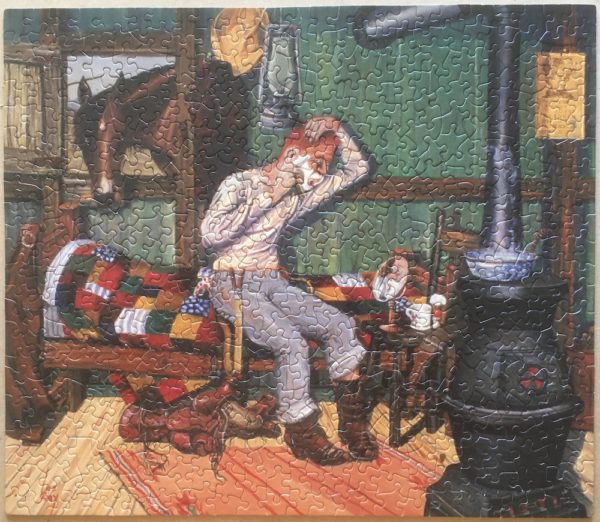 Image of the puzzle 550, SunsOut, No Privacy, Les Ray, Complete, Picture of the puzzle