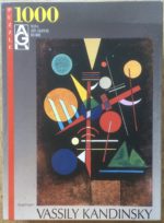 Image of the puzzle 1000, Ricordi, Ausgewogen, Kandinsky, Complete, Picture of the box