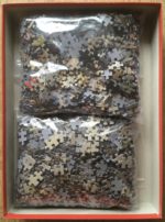 Image of the puzzle 1000x2, Jumbo, The Grocery Store & Weepers Tower, by Anton Pieck, Complete, Picture of the bag