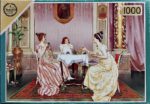 Image of the puzzle 1000, Falcon, An Elegant Tea Party, by Reggianini, Complete, Picture of the Box