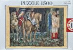 Image of the puzzle 1500, Educa, The Failure of Sir Gawaine, by Sir Edward Burne-Jones, Factory Sealed, Picture of the Box