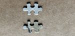 Image of the puzzle 400, Tower Press, The Village Square, Complete, Picture of two Pieces