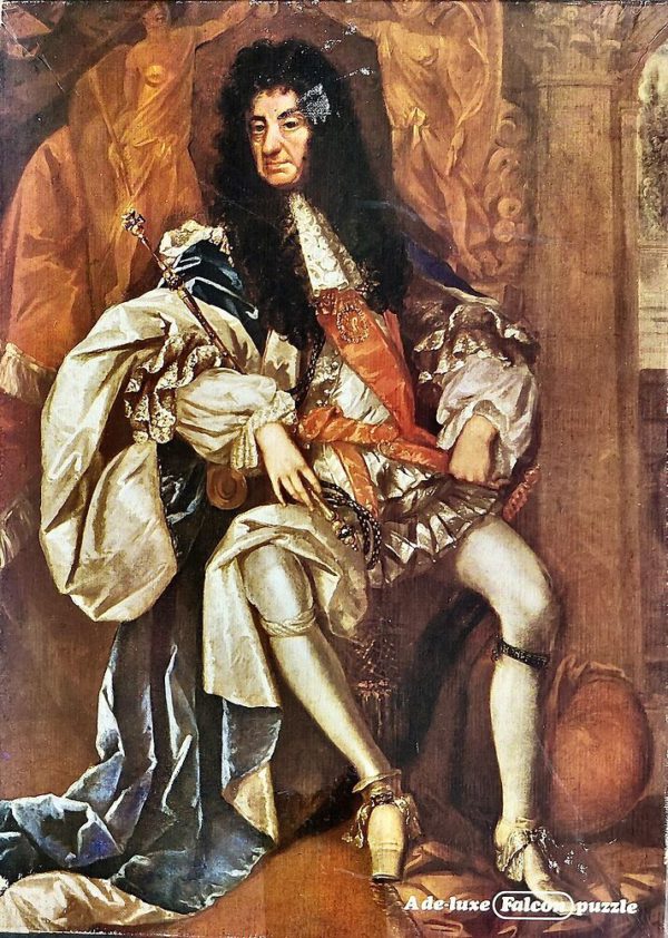 Image of the puzzle 750, Falcon, Charles II, by Hawker, Complete, Picture of the Box