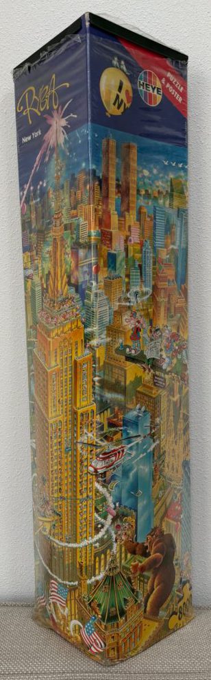 Image of the puzzle 8000, Heye, New York, by Michael Ryba, Factory Sealed, Picture of the box