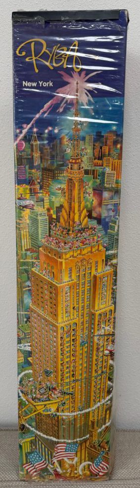 Image of the puzzle 8000, Heye, New York, by Michael Ryba, Factory Sealed, Picture of the box
