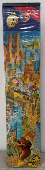 Image of the puzzle 8000, Heye, New York, by Michael Ryba, Factory Sealed, Picture of the box