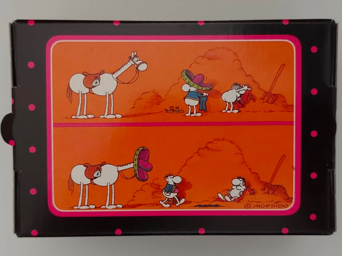 Image of the puzzle 88, Heye, Party Puzzle 459 08070, by Mordillo, Complete, Picture of the Box